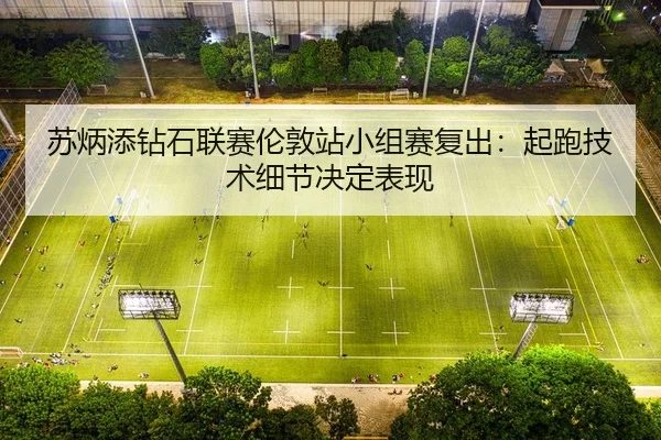 苏炳添钻石联赛伦敦站小组赛复出：起跑技术细节决定表现